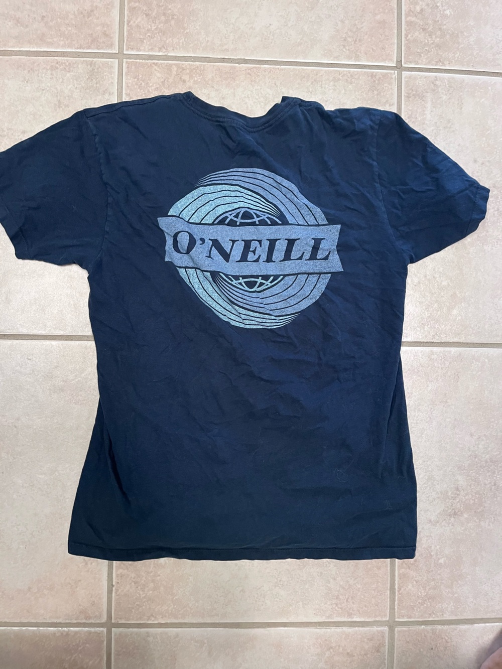 O'Neill Navy Blue Logo Graphic Tee